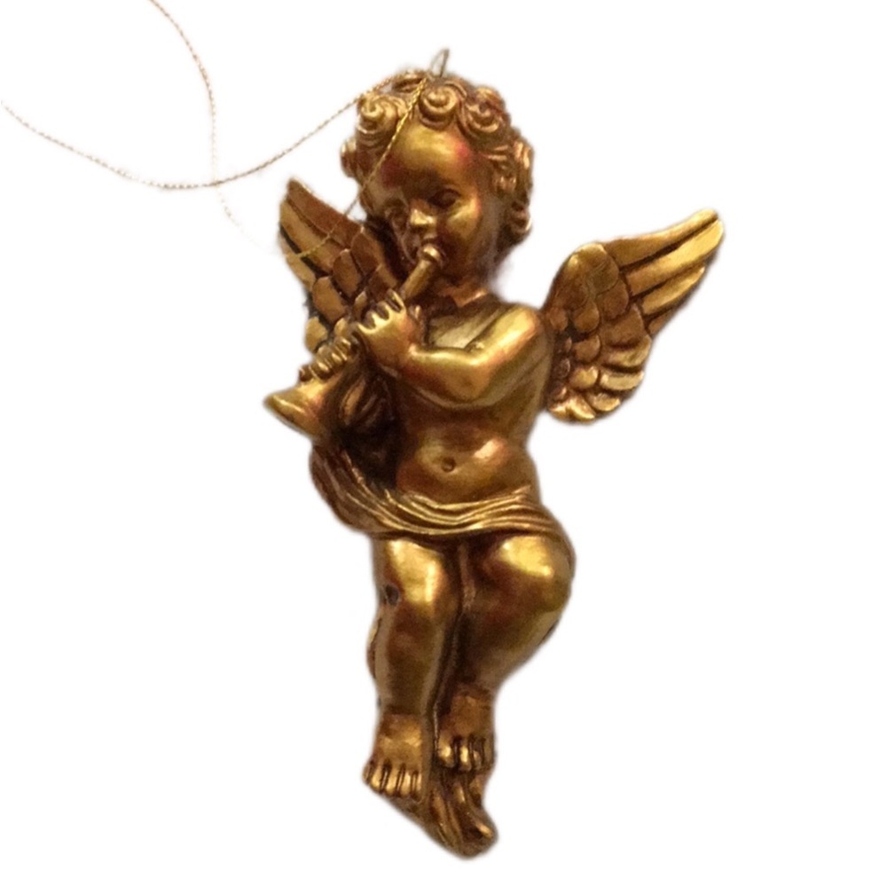 Gold Angel Ornament